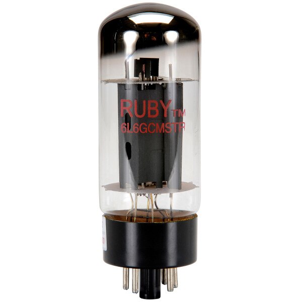 Ruby Tubes 6L6GCMSTR Vacuum Tube Pair Matched